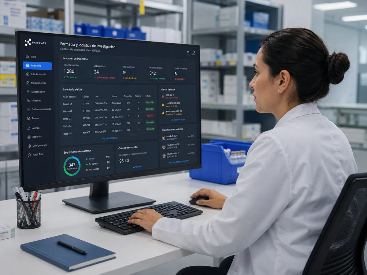 Research pharmacy and logistics
